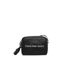 Thumbnail for Calvin Klein Jeans Black And White Polyethylene Handbag - Luxour