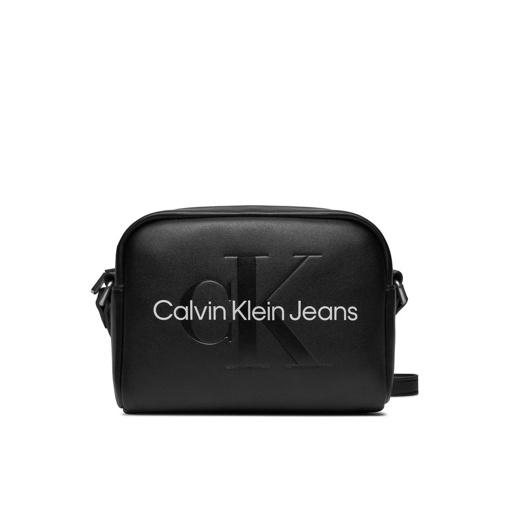 Calvin Klein Jeans Black Polyethylene Handbag - Luxour