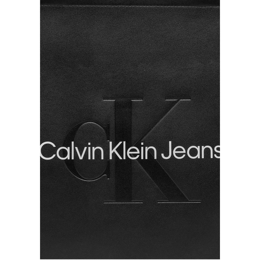 Calvin Klein Jeans Black Polyethylene Handbag - Luxour