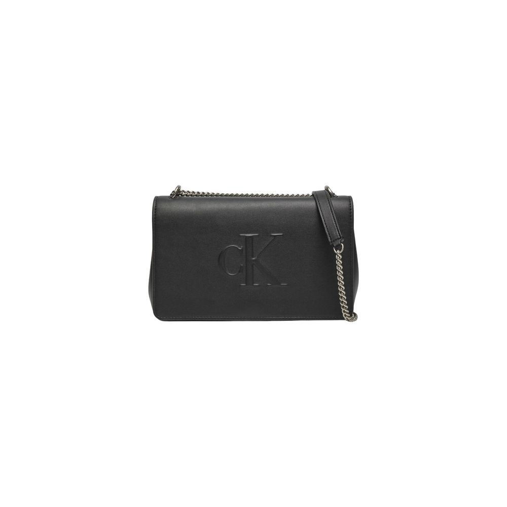 Calvin Klein Jeans Black Polyethylene Handbag - Luxour