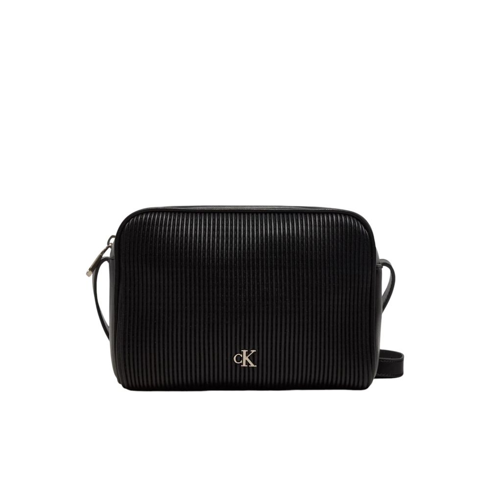 Calvin Klein Jeans Black Polyethylene Handbag - Luxour