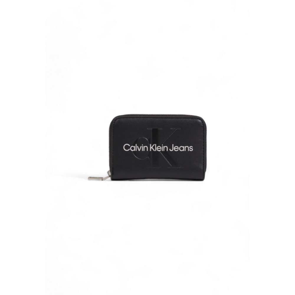 Calvin Klein Jeans Black Polyethylene Wallet - Luxour