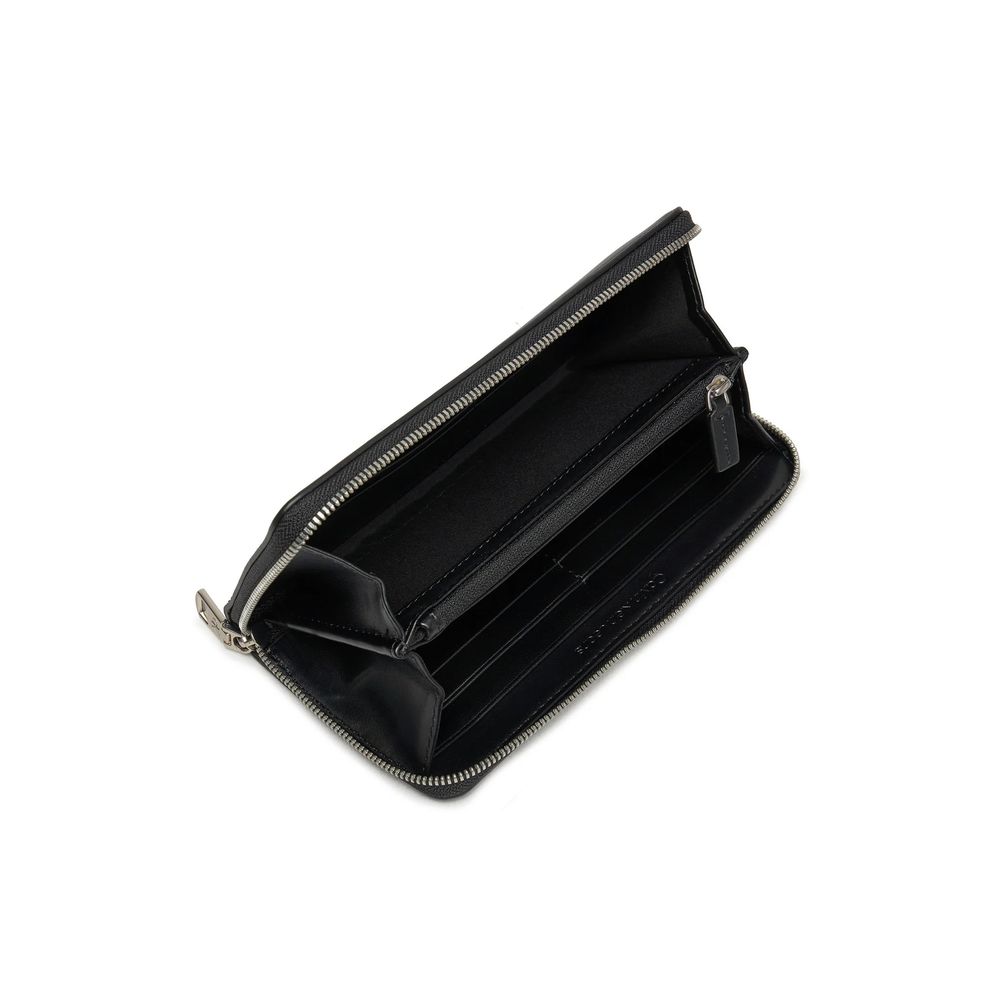 Calvin Klein Jeans Black Polyethylene Wallet - Luxour