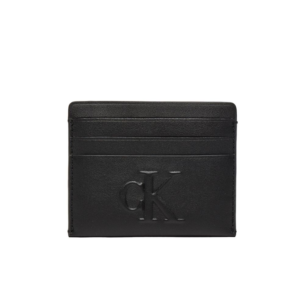 Calvin Klein Jeans Black Polyethylene Wallet - Luxour