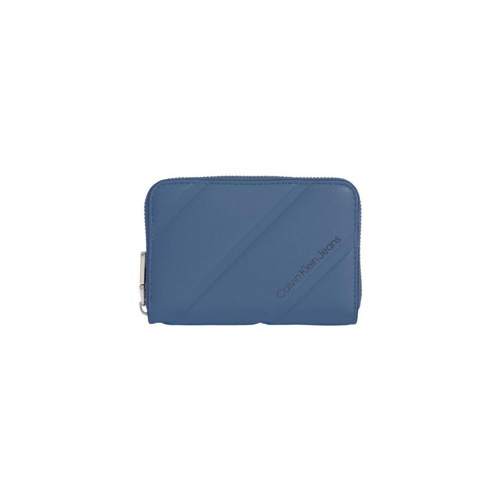 Calvin Klein Jeans Blue Polyethylene Wallet - Luxour