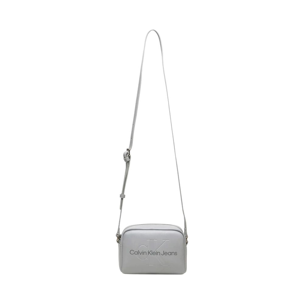 Calvin Klein Jeans Gray Polyethylene Handbag - Luxour