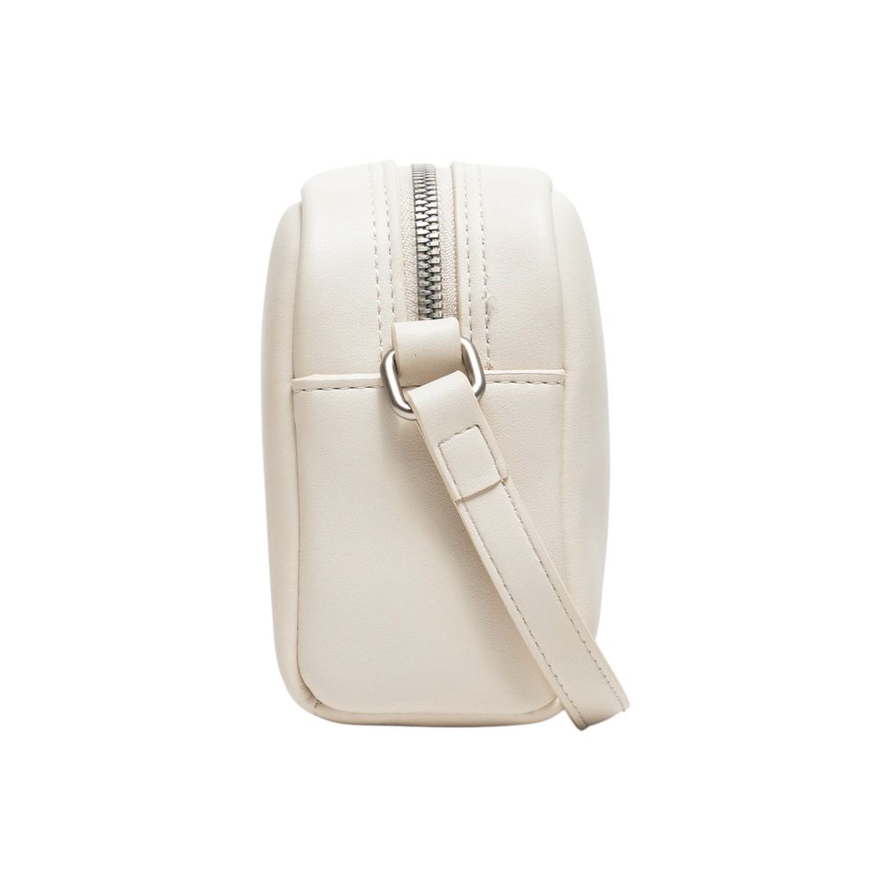 Calvin Klein Jeans White Polyethylene Handbag - Luxour