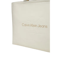 Thumbnail for Calvin Klein Jeans White Polyethylene Handbag - Luxour