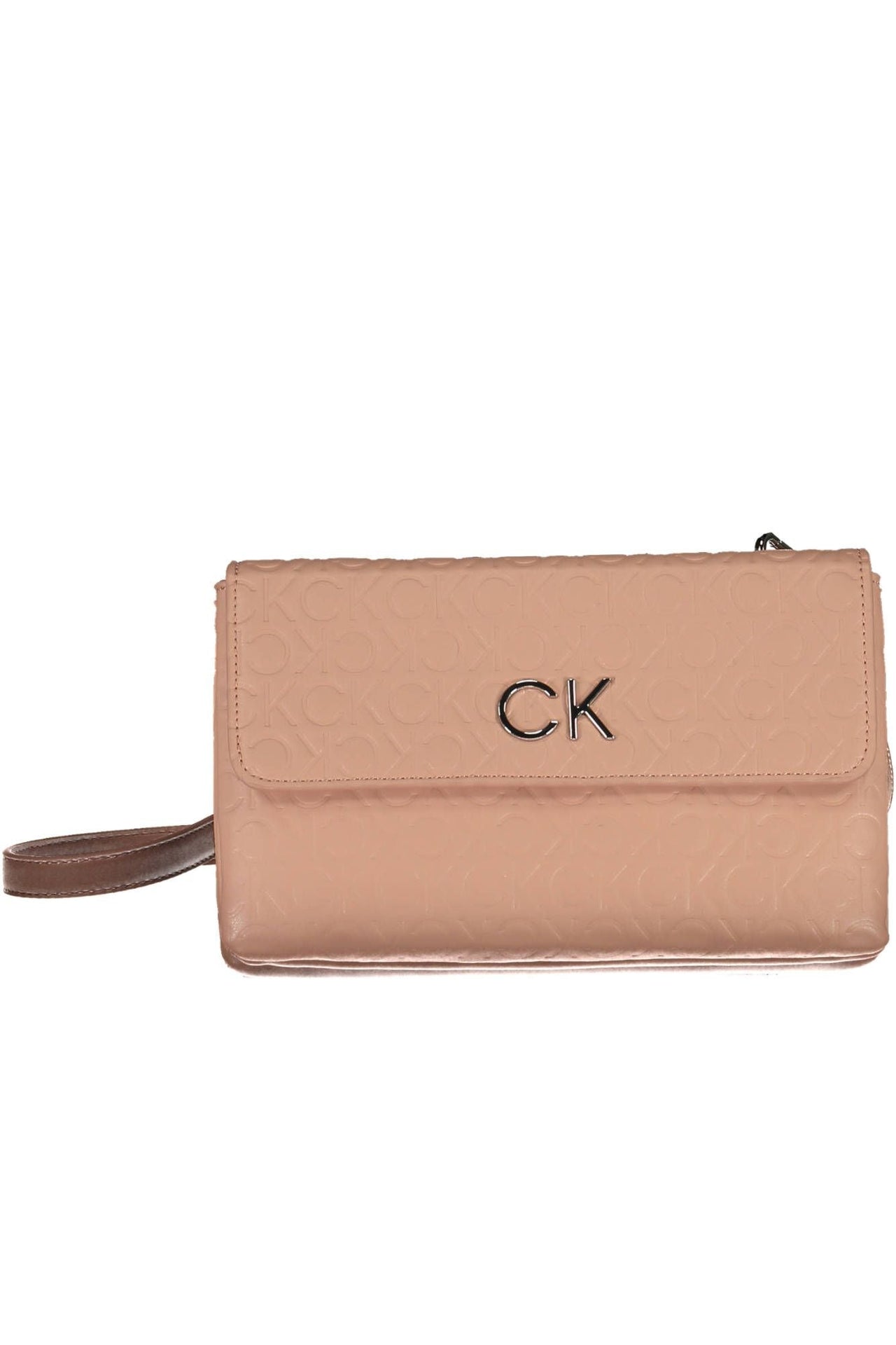 Calvin Klein Pink Polyester Women Handbag - Luxour