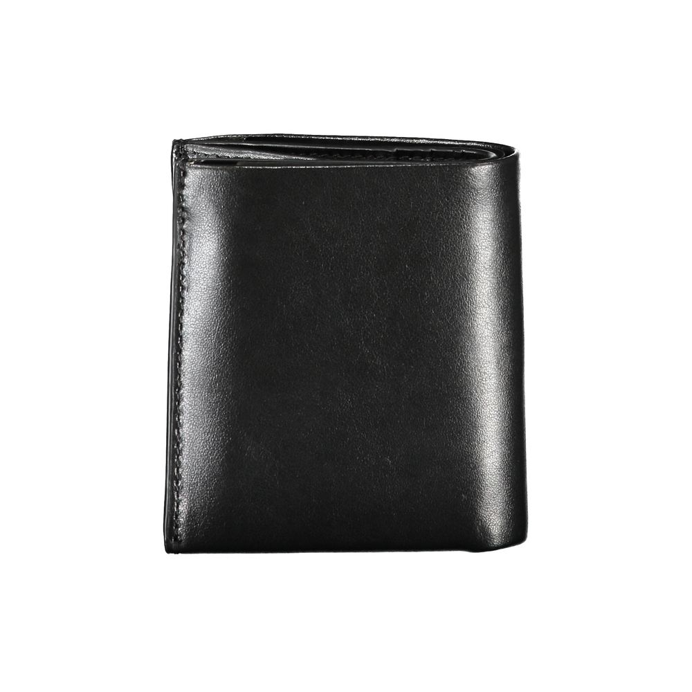 Luxour, Calvin Klein Sleek Black Leather RFID Wallet, 