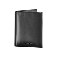 Thumbnail for Luxour, Calvin Klein Sleek Black Leather RFID Wallet, 