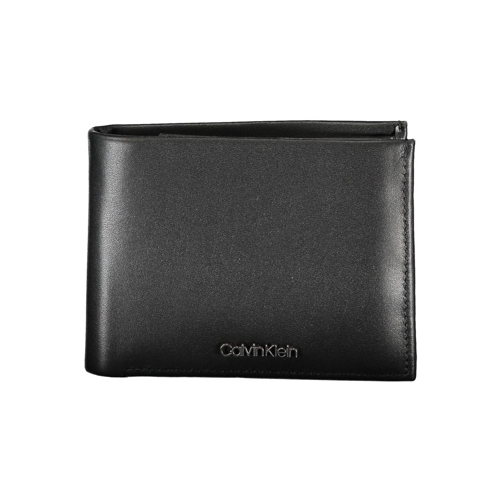 Calvin Klein Sleek Black Leather Wallet for Men - Luxour