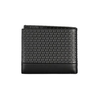 Thumbnail for Luxour, Calvin Klein Sleek Black Leather Wallet with Contrast Details, 