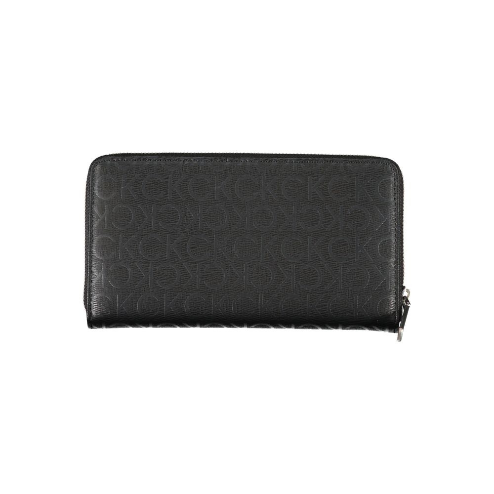 Luxour, Calvin Klein Sleek Designer Three-Compartment Wallet, 