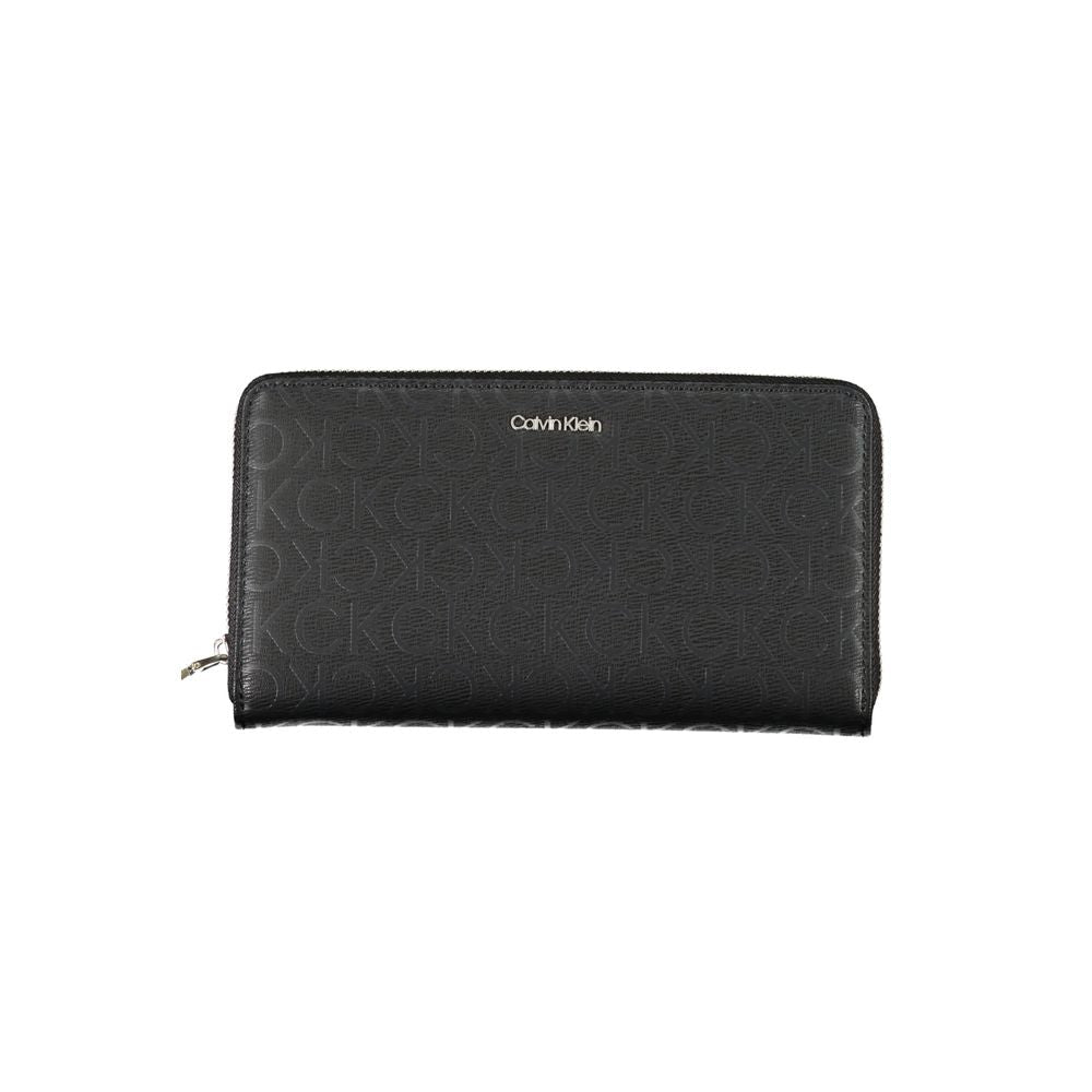 Luxour, Calvin Klein Sleek Designer Three-Compartment Wallet, 