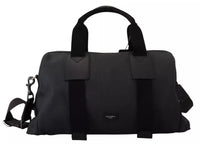 Thumbnail for Dolce & Gabbana Black Gray Holdall Tote Men Hand Shoulder Bag - Luxour