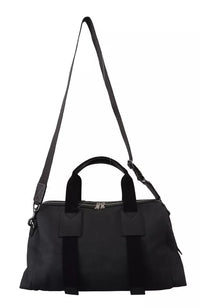 Thumbnail for Dolce & Gabbana Black Gray Holdall Tote Men Hand Shoulder Bag - Luxour