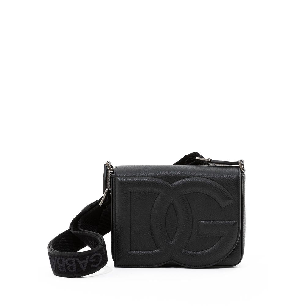 Dolce & Gabbana Black Leather Bag - Luxour