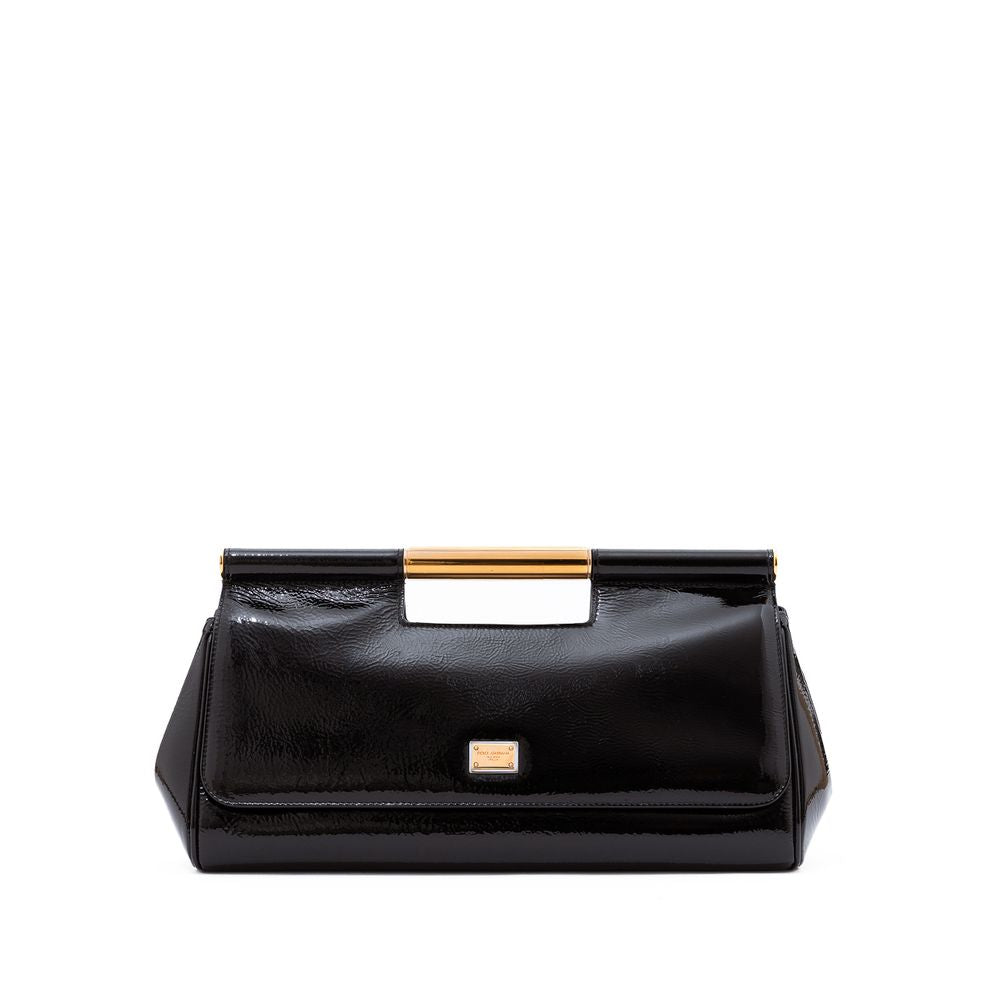 Dolce & Gabbana Black Leather Handbag - Luxour