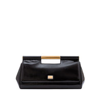 Thumbnail for Dolce & Gabbana Black Leather Handbag - Luxour