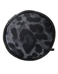 Thumbnail for Dolce & Gabbana Chic Leopard Print Round Bottle Cage - Luxour