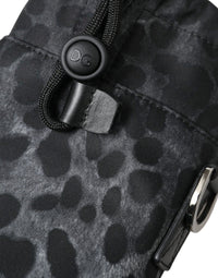 Thumbnail for Dolce & Gabbana Chic Leopard Print Round Bottle Cage - Luxour