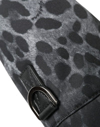 Thumbnail for Dolce & Gabbana Chic Leopard Print Round Bottle Cage - Luxour