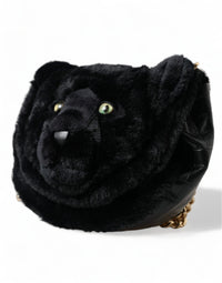 Thumbnail for Dolce & Gabbana Exquisite Croc - Embossed Panther Shoulder Bag - Luxour