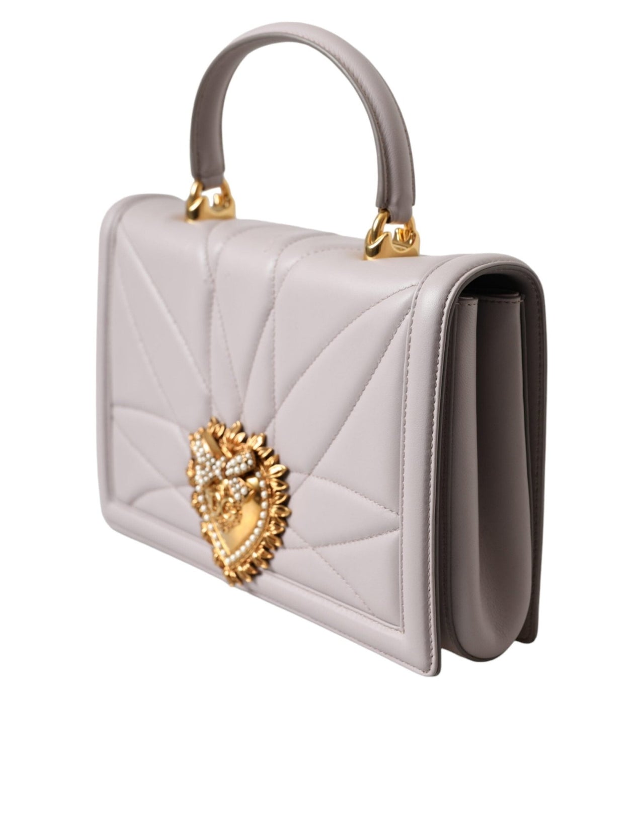 Luxour, Dolce & Gabbana - Canvas Beige Shoulder Bag, 