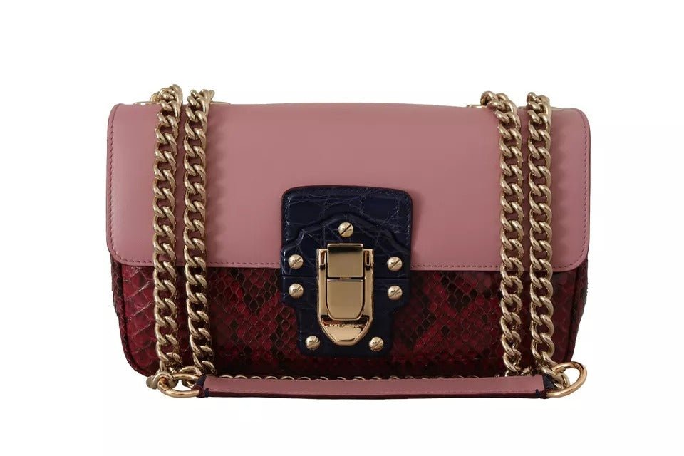 Luxour, Dolce & Gabbana - Canvas Pink Shoulder Bag, 