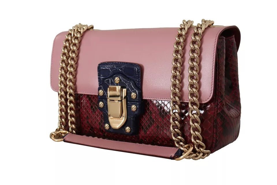 Luxour, Dolce & Gabbana - Canvas Pink Shoulder Bag, 