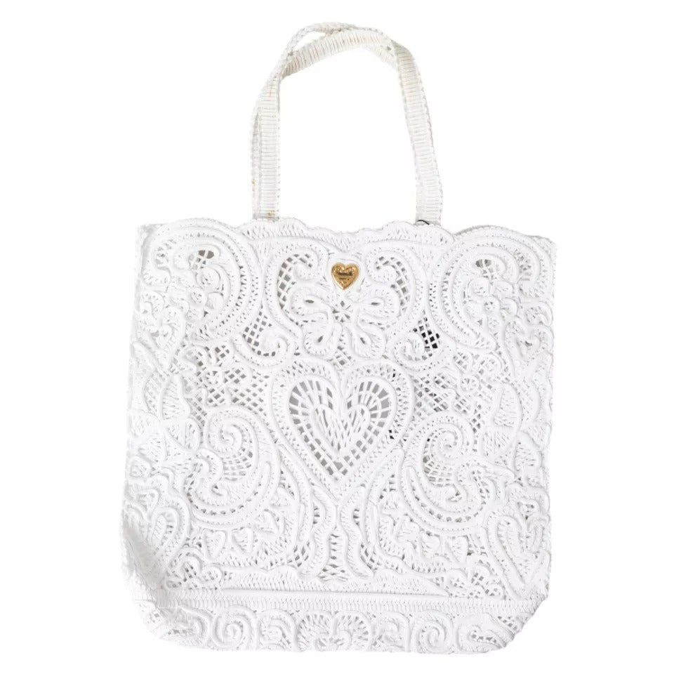 Luxour, Dolce & Gabbana - Canvas Beige Tote Bag, 