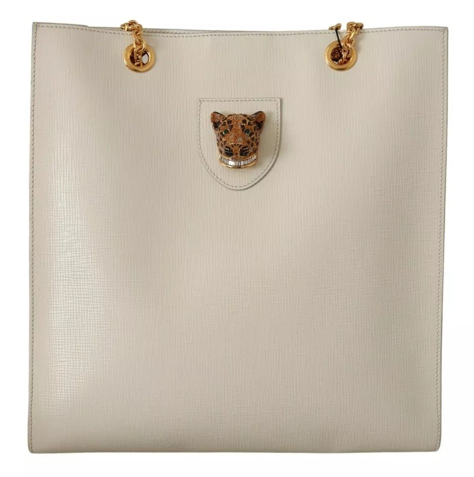 Luxour, Dolce & Gabbana - Canvas Beige Tote Bag, 