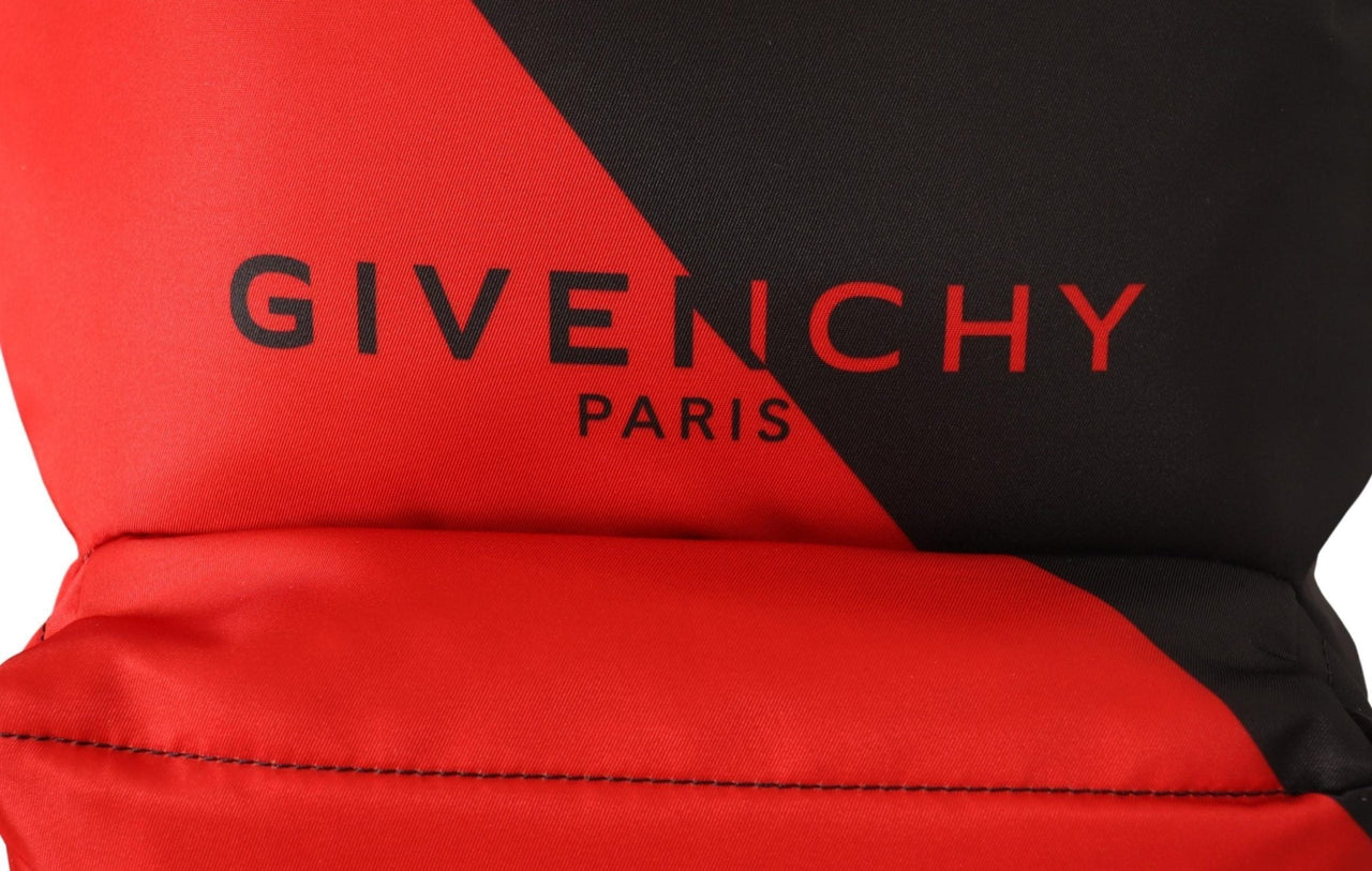 Givenchy Sleek Urban Backpack in Black and Red - Luxour