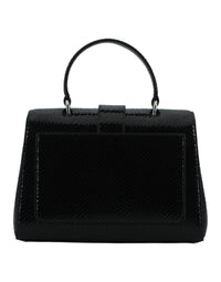 Thumbnail for Jimmy Choo Black Leather Top Handle Shoulder Bag - Luxour