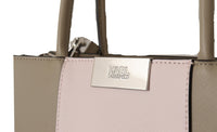 Thumbnail for Karl Lagerfeld Elegant Sage Green Tote Shoulder Bag - Luxour