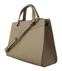 Thumbnail for Karl Lagerfeld Enchanting Sage Green Leather Tote - Luxour