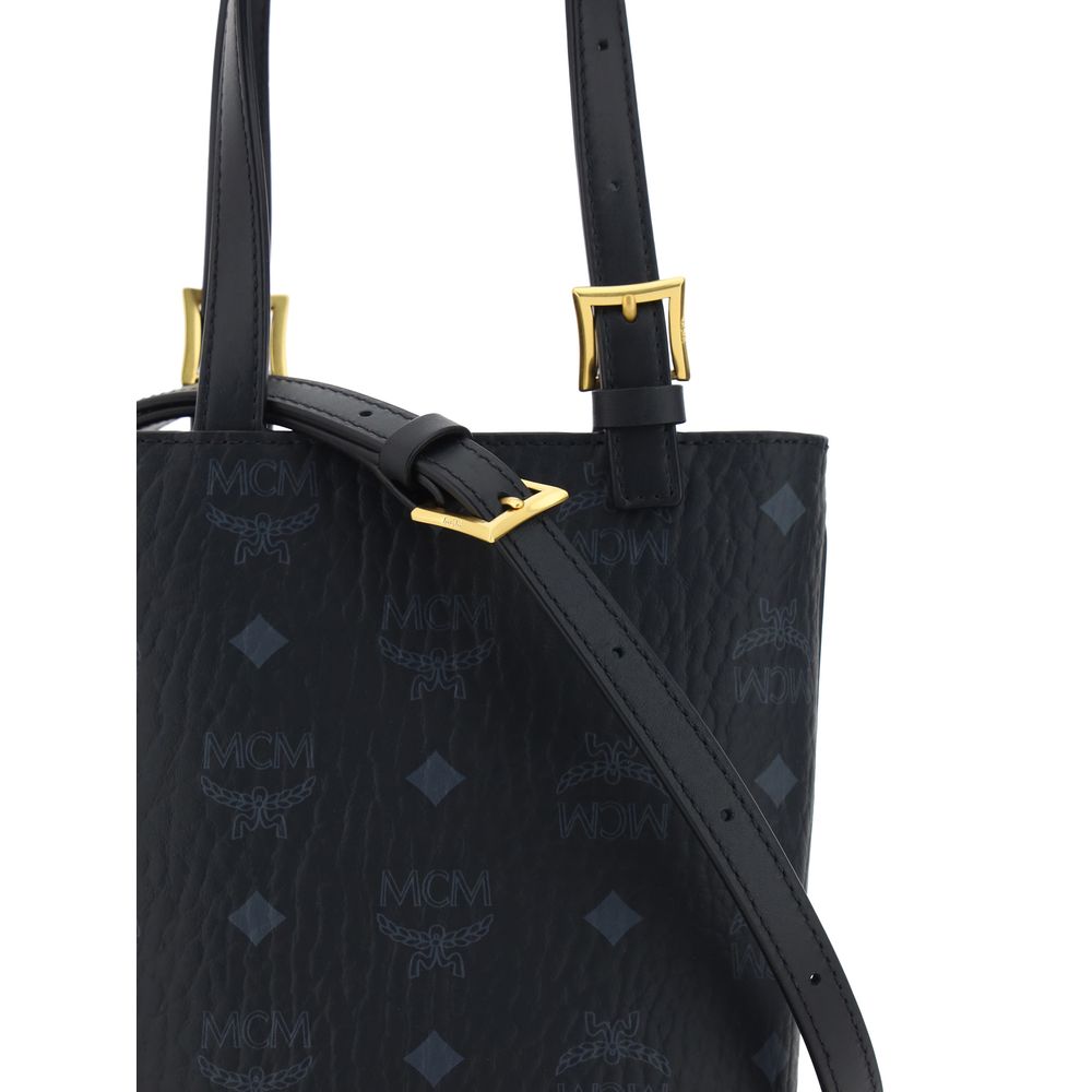 MCM Aren Tote Bucket Bag - Luxour