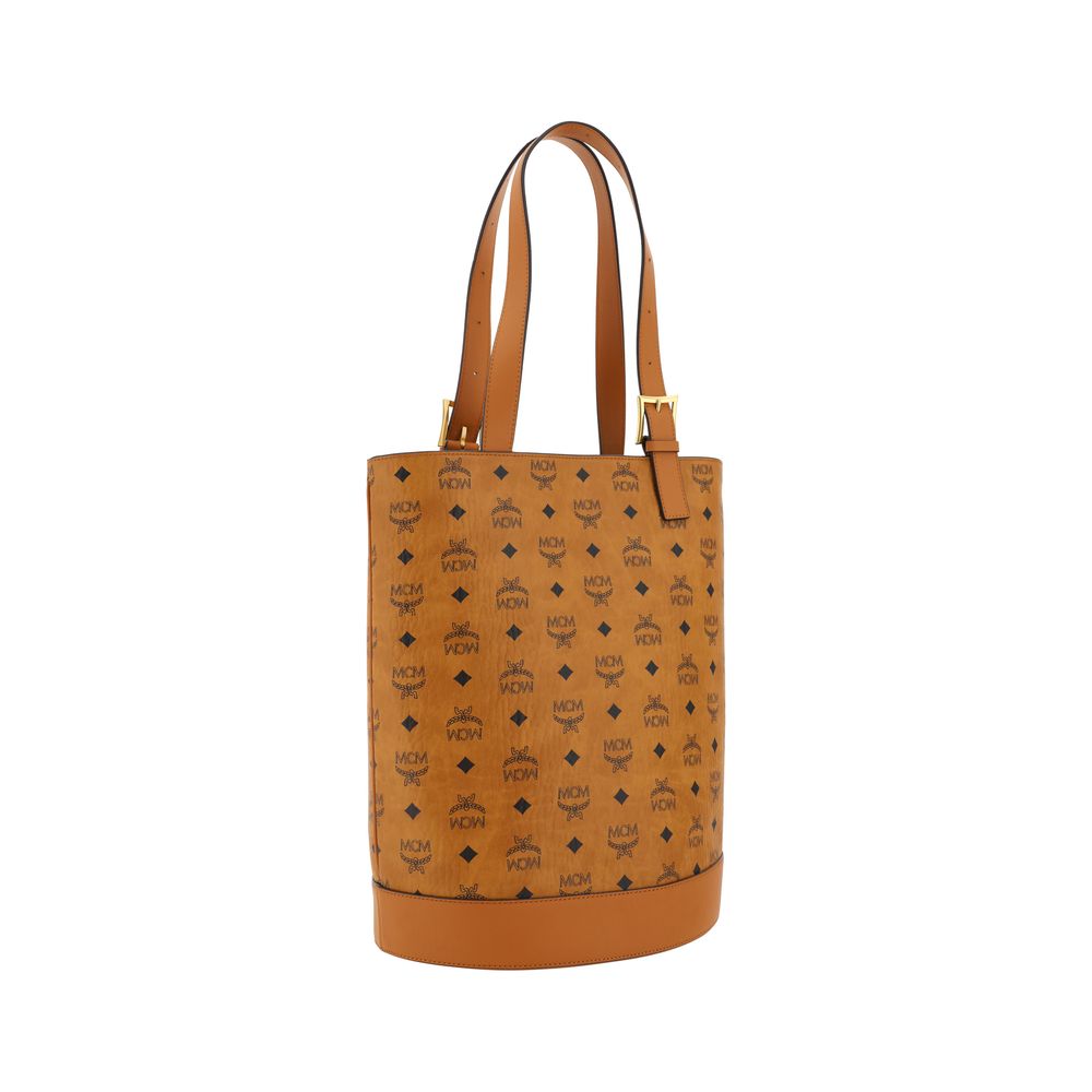 MCM Aren Tote Bucket Bag - Luxour