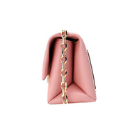 Thumbnail for Michael Kors Cece Small Primrose Vegan Leather Convertible Flap Crossbody Bag - Luxour