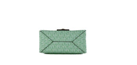 Thumbnail for Michael Kors Cece Small Sea Green Signature PVC Convertible Flap Crossbody Bag - Luxour