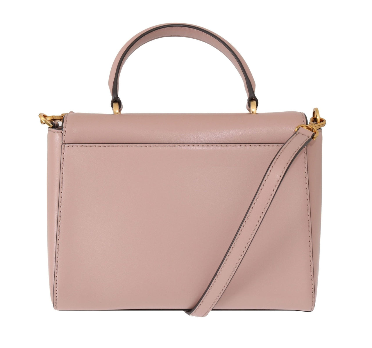 Michael Kors Elegant Pink Leather Mindy Shoulder Bag - Luxour