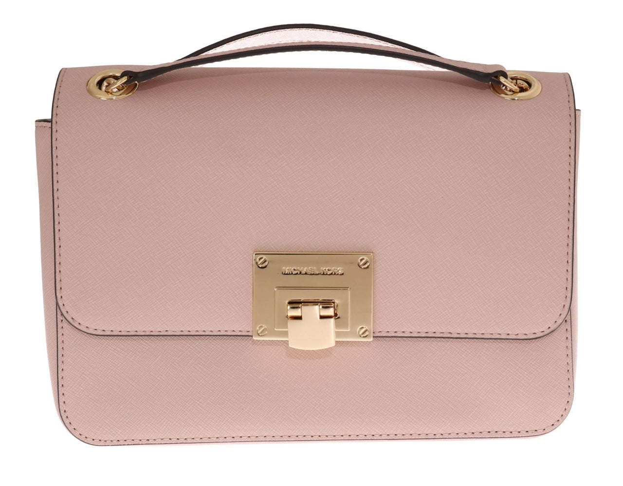 Michael Kors Elegant Pink Tina Shoulder Bag - Luxour