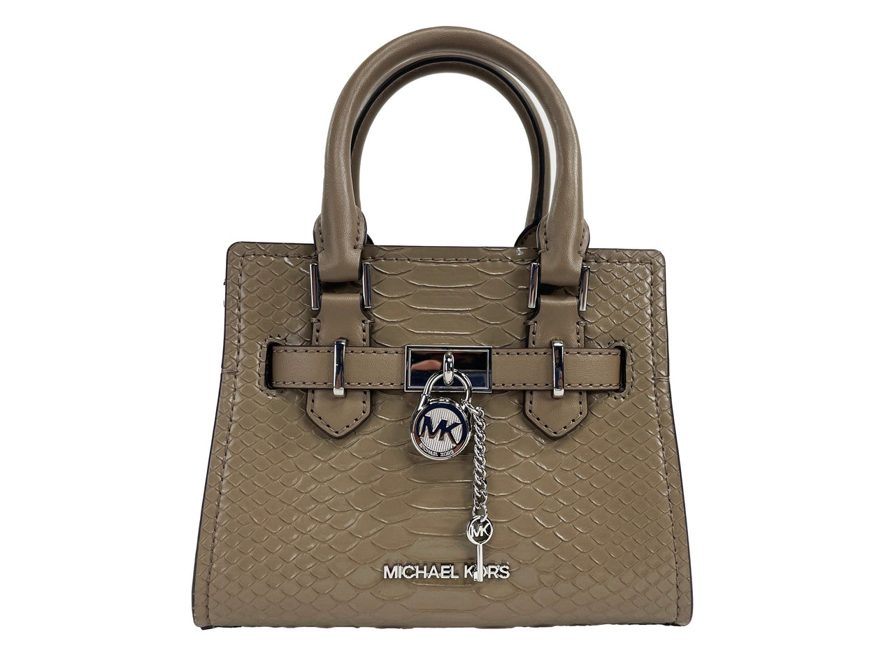 Luxour, Michael Kors - Canvas Beige Shoulder Bag, 