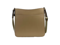 Thumbnail for Michael Kors Jet Set Small Messenger Crossbody Bag Camel - Luxour