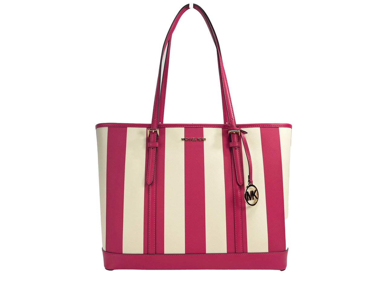 Luxour, Michael Kors - Canvas Pink Tote Bag, 