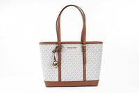 Thumbnail for Luxour, Michael Kors - Canvas Beige Tote Bag, 