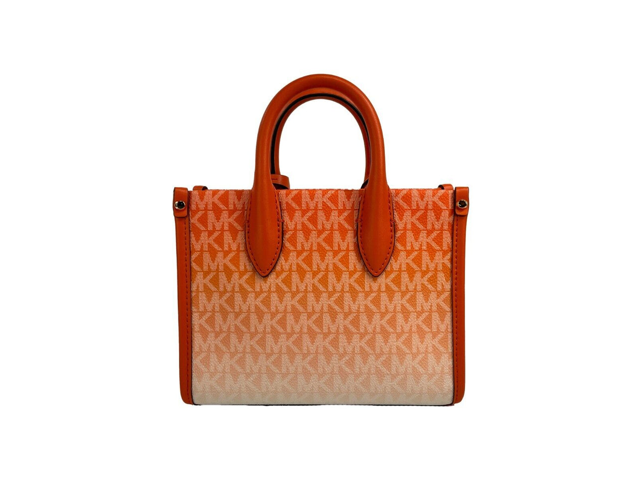 Luxour, Michael Kors Mirella XS Leather Top Zip Shopper Tote Bag, 