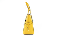 Thumbnail for Luxour, Michael Kors Voyager Large Marigold Pebbled Leather East West Tote Bag Purse, 