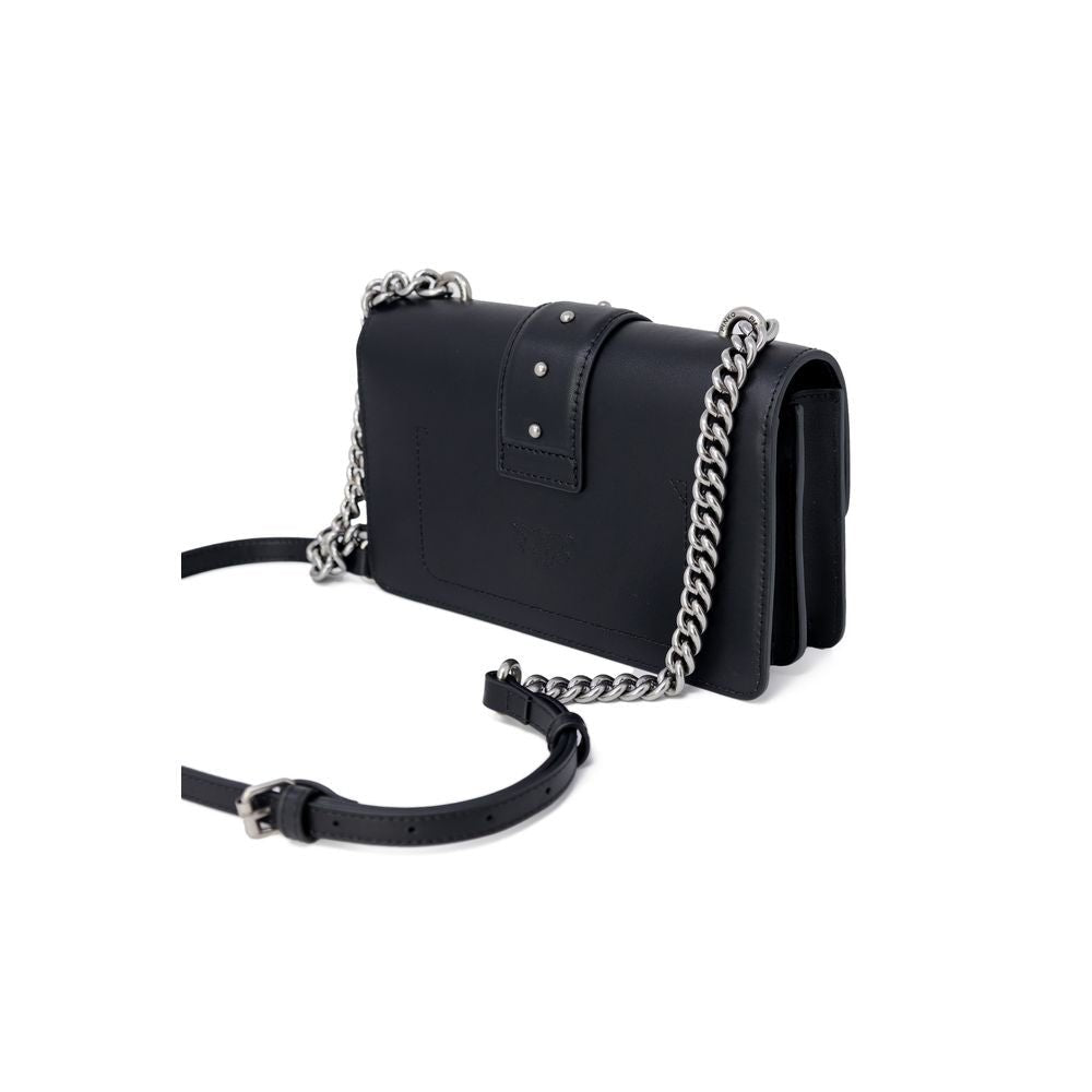 PINKO Black Polyester Handbag - Luxour